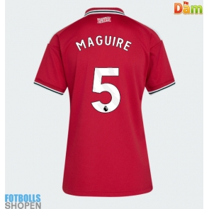 Billiga Manchester United Harry Maguire #5 Hemmatröja Dam 2026-27 Kortärmad